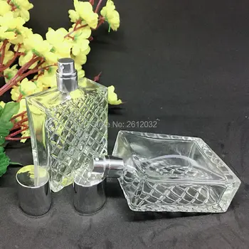 50ml Pătrat de Sticlă de Parfum Sticla Sticla Sticla cu Pulverizator Parfum Ambalaj Sticla Returnabile F20173698