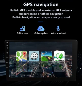 Eunavi 2Din Android Auto Multimedia Auto Jucător de Radio GPS Pentru Mercedes Benz ML GL W164 ML350 ML300 ML500 GL320 GL350 GL450 X164