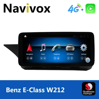 Navivox Android 10 Mașină de Navigare GPS Multimedia Player Pentru Mercedes Benz E Class W212 E200 E230 E260 E300 S212 2009-2016 4G LTE