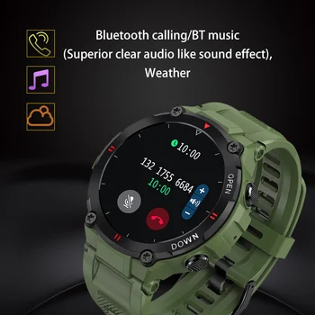 LIGE 2021 Nou Ceas Inteligent Men Sport Fitness Bluetooth Apel Multifuncționale de Control de Muzică Ceas cu Alarmă Memento Smartwatch Pentru Telefon