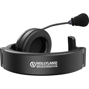 Hollyland Syscom 1000T-8B Full-Duplex Interfon Sistem de Transmisie Wireless de Comunicare cu Opt Beltpacks și Căști