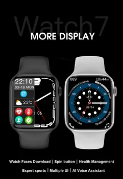 Serie 7 W27 Pro 1.81 Inch apelare Bluetooth Smart Watch Femei Sport Muzica de Încărcare Wireless Rata de Inima pentru Barbati Seria 7 SmartWatch