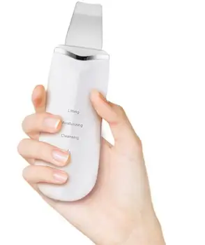 30pcsProfessional cu Ultrasunete Facial Skin Scrubber Ion Adânc Curățarea Feței Peeling Reîncărcabilă de Îngrijire a Pielii Dispozitiv Instrument de Frumusete
