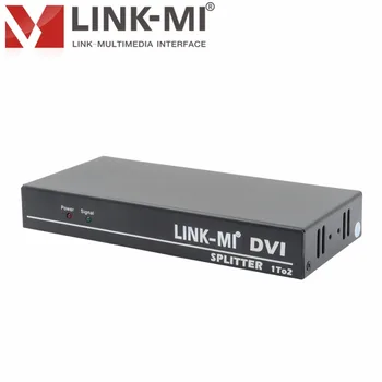 LINK-MI DVI 1x2 Splitter video multiple Suport pentru afișaj 4K2K 3D până la 4096x2160@30Hz 1 din 2 Semnal DVI Splitter