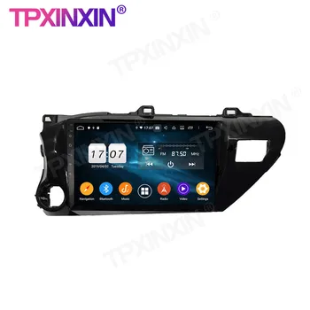 4G+128GB Android 10.0 Pentru Toyota Hilux 2016-2018 Capul Unitate Auto Multimedia Player Auto cu Radio casetofon Navigare GPS DSP IPS