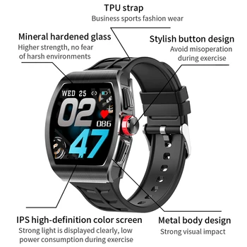 Ceas inteligent Femei Bărbați 2020 1.4 inch Full Touch Monitor de Ritm Cardiac Bluetooth Apel Bratara Smartwatch Pentru Android HUAWEI GTS2 IOS