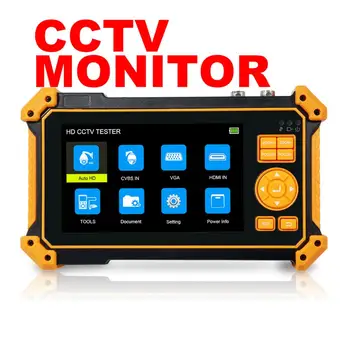 H52 de supraveghere video tester cablu 5-in-1 multi-funcție tester 8MP AHD TVI CVI CVBS SDI tester aparat de fotografiat CCTV monitor