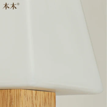 Modern Stil Japonez Led Lampă de Perete din lemn de Stejar Lampa cu Lumini de Tranșee pentru Dormitor de Iluminat Acasă,Tranșee de Perete din lemn masiv de perete de lumină