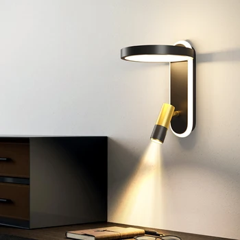 Nordic Acasă Decor Minimalist Lămpi de Perete Pentru Living Dormitor Hol Noptiera Luciu de Prindere de Perete LED Tranșee Lampa