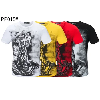 Moda Nou tricou Barbati Topuri Strada Hip-hop Stil Bărbați T-shirt Avatar cu Animale 3D Diamond Printed T-shirt Sport Top PP CRANIU