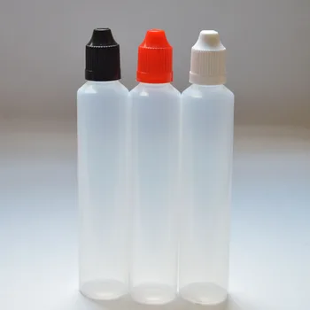 100buc 60ml Sticla de Plastic Goale Formă de Stilou Plastic Dropper Flacon Cu Capac cu protecție pentru copii Pentru Lichid Ac Borcan
