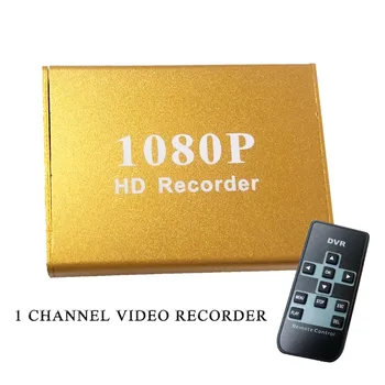 1CH Vehicul de DVR DVR Mobil 1channel Recorder Video HD 1080P AHD 2MP TVI Mini DVR Card Sd Dvr Mobil Suport Max 128GB Card Sd