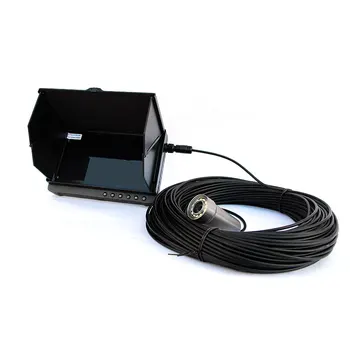 Extensibil prin Cablu 7inch full HD 1080P AHD mini subacvatice de securitate cctv camera video DVR de inspecție a sistemului de canalizare la conducta/camera