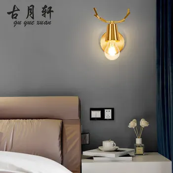 Moderne abajur, lumina din dormitorul lustru lumina dormitor fier coridor dormitor noptieră cabecero de cama maimuță lamp lampă de perete