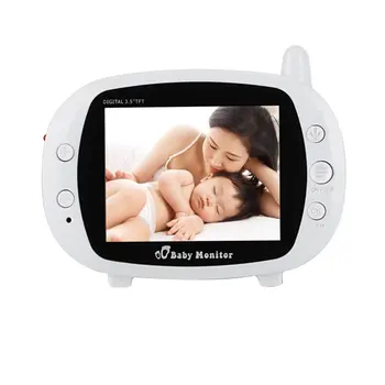 Wireless Digital Baby Monitor 3.5 inch Ecran LCD Două căi Audio Video Baby Monitor Viziune de Noapte, cântec de Leagăn pentru Sugari Camera