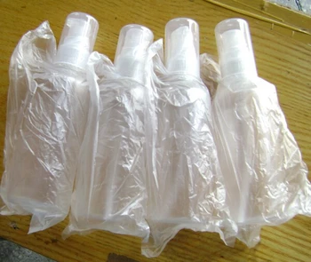 50pcs de Înaltă calitate 100ml Plastic Lotiune Sticla PET Transparent Dozator de Sapun Crema Flacon cu Pompă de Pulverizare