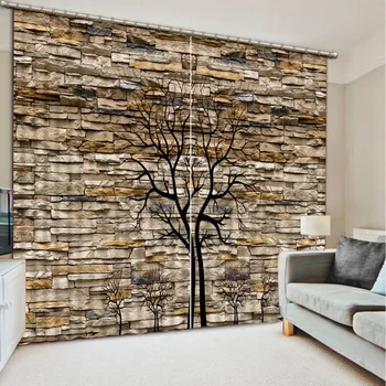Personaliza cumpărător dimensiune caramida abstract arbore de Moda 3D Home Decor Frumos Decor Acasă