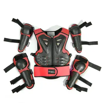 Pentru Varsta 5-13 ani Băieți Fete Tineret Copil de Protecție a Corpului Motocross Armura Vesta costume de schi patinaj cot Genunchi grijă armura