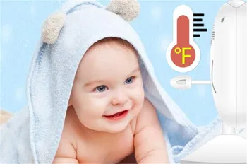 2.4 Inch Wireless Două Sensuri Interfon Digital Baby Monitor