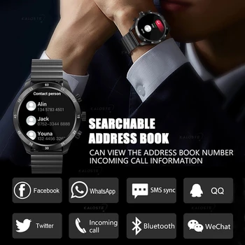 2022 Nou de apelare Bluetooth Ceas Inteligent Personalizat Dial Ecran Tactil Complet rezistent la apa Smartwatch Sport Fitness Ceas Pentru Bărbați Android ios