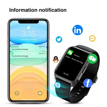 Noua Moda Ceas Inteligent Bărbați Femei apelare Bluetooth Impermeabil Muzica Sport Smartwatch Multi-Dial Rata de Inima Fitness Tracker ceas