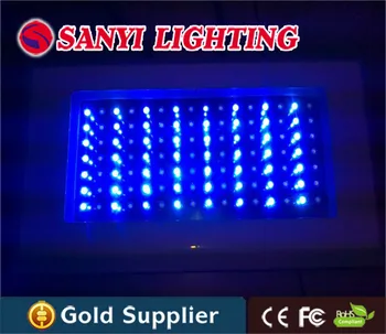 Alb albastru 165w led acvariu lumina 55pcsx3w chineză led acvariu lumina cu Două switch