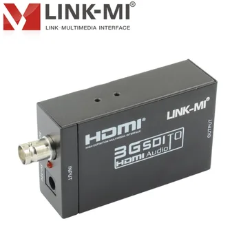 LINK-MI MINI 3G-SDI la HDMI Convertor Audio 1080p SD/HD-SDI/3G-SDI Semnale HDMI Afișa distanța până la 100 de metri
