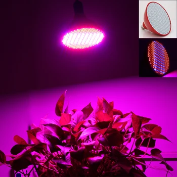 50W E27 LED-uri Cresc de Lumină de Creștere a Plantelor Lampă Rosu+Albastru Bec Led pentru Răsaduri de Flori Acvariu Plante de Interior Plante Lampa Led de Plante