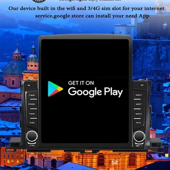 6+128G Android 10.0 DSP Pentru Toyota Highlander-2020 Radio Auto Multimedia Player Video de Navigare GPS RDS 2 din dvd unitate cap
