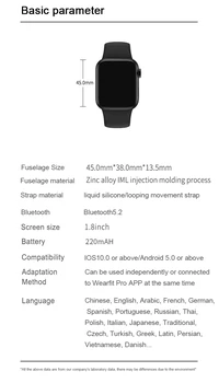 M36 Plus Ceas Inteligent Oameni Complet Tactil de Fitness Tracker Bluetooth Apel Femei Smartwatch pentru IOS Apple Watch HUAWEI PK Iwo12 13 14