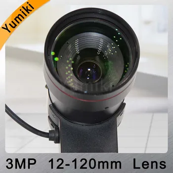 Yumiki 3.0 Megapixel, Auto Iris Obiectiv cu Zoom 12-120mm 1/1.8