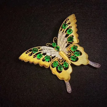 Fluture minunat Natural Și Real Smarald colier pandantiv livrare Gratuita argint 925 pietre semipretioase Pentru barbati femei