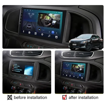 8 Core Android 11 Radio Auto Stereo Multimedia Player Video Pentru Chevrolet Onix 2012-2019 Audio 2 Din Navigare GPS Carplay DSP
