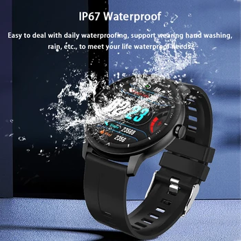 LIGE Bărbați ceas Inteligent Bluetooth Full Touch Sport Tracker de Fitness Electronice Inteligente Doamnelor Ceas Smartwatch Pentru Android IOS