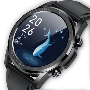 Ceas inteligent Bărbați Femei Full Touch Screen Sport Fitness Ceas IP67 rezistent la apa de apelare Bluetooth Pentru ios Android smartwatch Bărbați