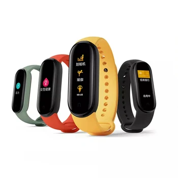 Noul Mi Smart Band 5 sport bratara, rata de inima tracker de fitness, Bluetooth compatibil ecran AMOLED brățară inteligent