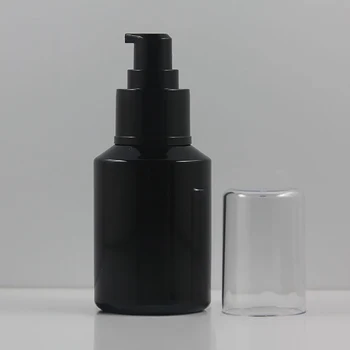 60ml Negru Reîncărcabile Apăsați Pompa Sticla cu Pulverizator Lichid Recipient Pulverizator de Parfum de Călătorie, Lotiune de Sticlă Cu Pompa