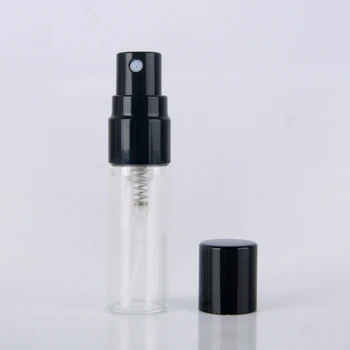 100buc 5 ml de Probă Sticla cu Pulverizator Portabil Transparet Sticlă Sticlă de Parfum Pulverizator Recipient de Călătorie Parfum Femei Parfum