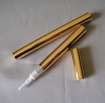 50PCS 3ml mare grad de aur albirea dintilor creion , 3 ml mici de Rotație luciu de buze stilou de lux creștere a genelor sticla lichid de vânzare