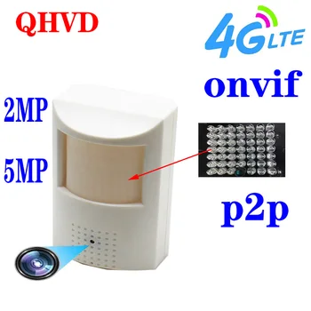 HD mini 4G infraroșu viziune de noapte sonda 940nm lampă interioară de securitate 1080P 5MP orificiu SONY IMX307 camera IP camhiPro