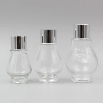 Cosmetice sticla de ulei 1 oz de ingrijire a pielii de toner/crema flacon de sticlă cu picurător portabil 30ml