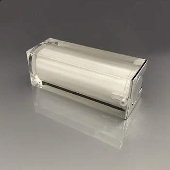 15ML forma patrata din plastic alb acrilic airless sticla de lotiune, emulsie ser fond de ten lichid de albire esenta de îngrijire a pielii