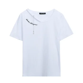 Plus Dimensiune Femei T-shirt Casual Harajuku Topuri Tricou de Vara Femei T shirt tricou Maneca Scurta Pentru Femei de Îmbrăcăminte