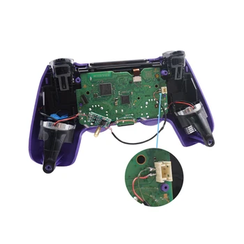 10buc Multi-culori Modificarea Modurile LED Lumina Bord Cheie Cruce ABXY Pentru PS4 Wireless Controller de Joc Accesorii