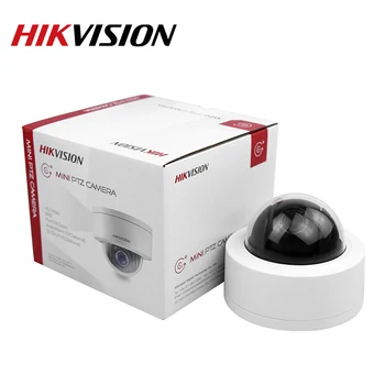 PTZ Hikvision Camera IP 3MP DS-2DE3304W-DE 4X Zoom Optic POE Mini Dome de Exterior Day/Night de Securitate Montare pe Suprafață Audio In/Out