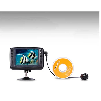 8 LED-uri 600TVL 3.5 inch Color LCD Monitor Subacvatic pe Gheață Video de Pescuit aparat de Fotografiat Sistem de 15M Cablu Vizuale Pește Finder