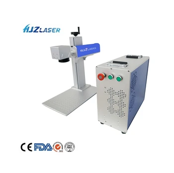 HJZ telefon mobil coajă de fibre laser marcare mașină de 20W pentru vânzare factory outlet