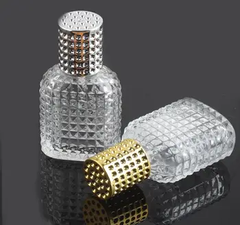Nou Stil de Ananas Portabil Sticlă Sticlă de Parfum Cu Pulverizator Gol Atomizor Sticle Returnabile 30ml 50ml SN324
