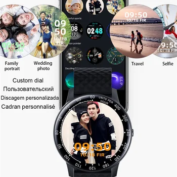 Ceas inteligent Bărbați Femei Tensiunii Arteriale Fitness Tracker Pedometru Smartwatch rezistent la apa Complet Tactil Ceasuri Sport Pentru Android IOS