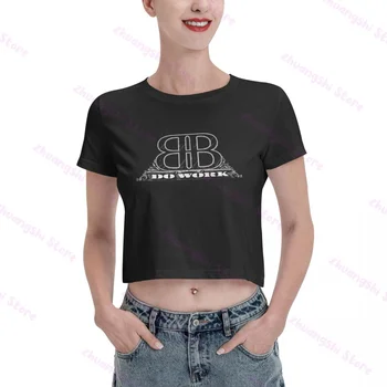 Moda pentru femei Bb Mare și Negru, Christopher Boykin Stomac t-shirt